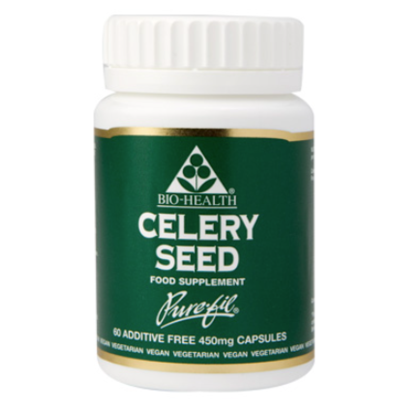 BIO HEALTH CELERY SEED 450MG 60 CAPSULES