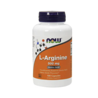 NOW L ARGININE 500MG 100CAPSULES