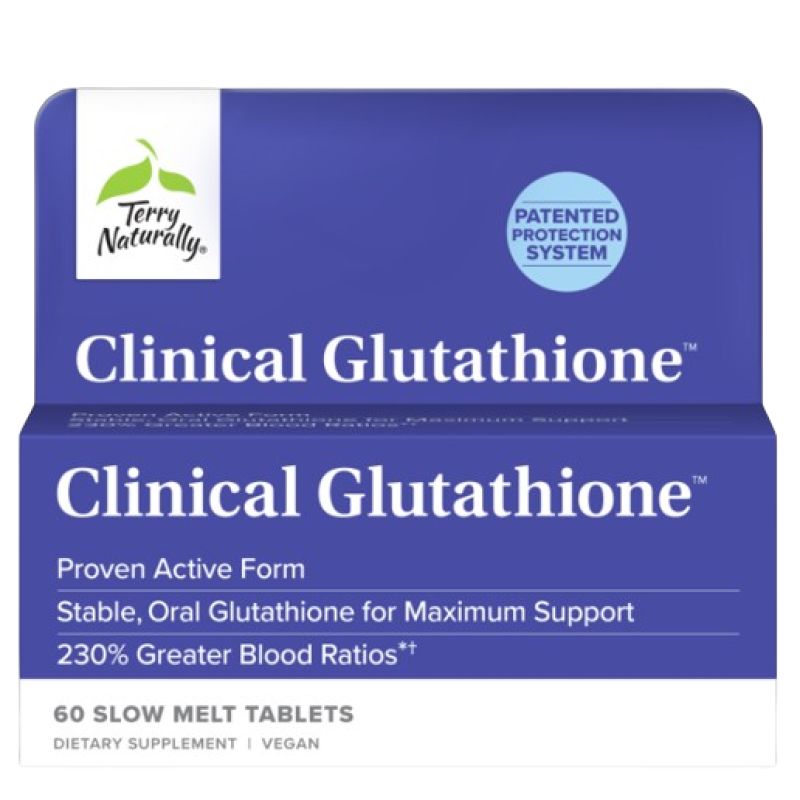 TERRY NATURALLY CLINICAL GLUTOTHAINE 60 SLOW MELT TABLETS