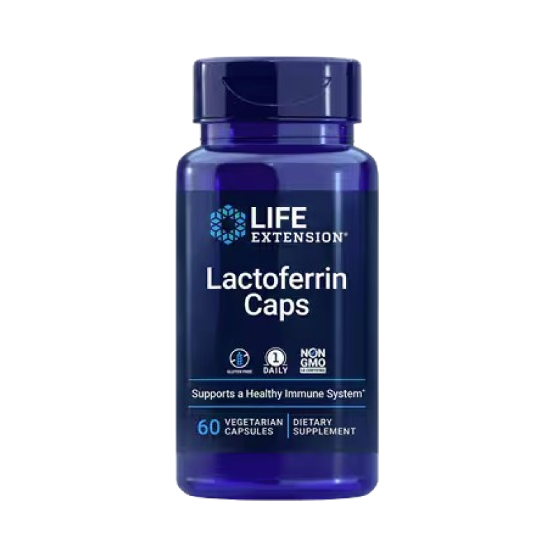 LIFE EXTENSION LACTOFERRIN CAPS 60 CAPSULES