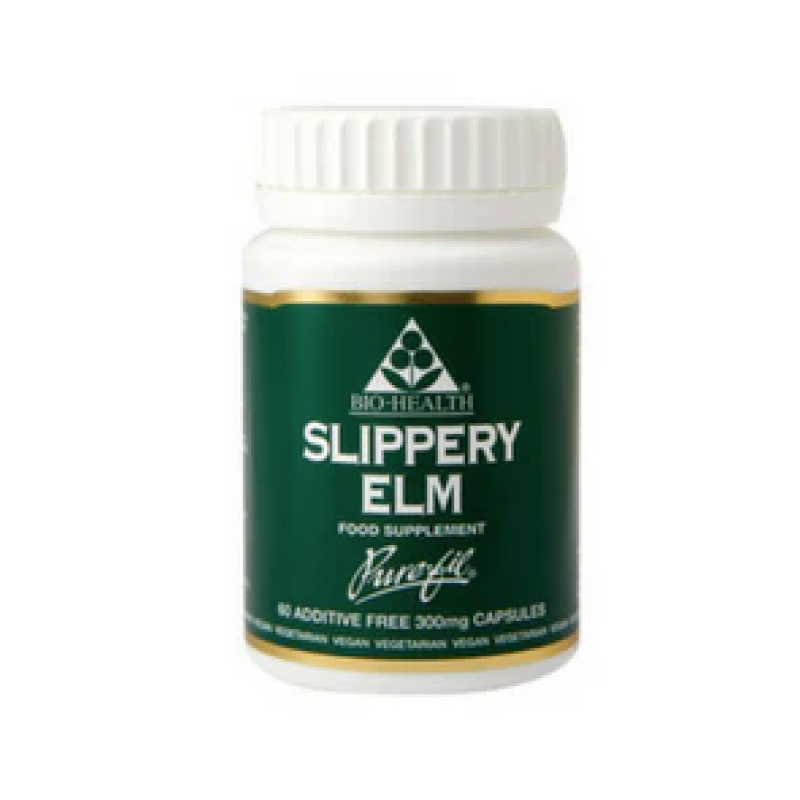 BIO HEALTH SLIPPERY ELM BARK 300MG