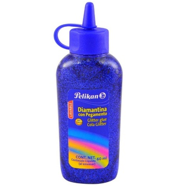 PELIKAN GLITTER GLUE 60ML BLUE