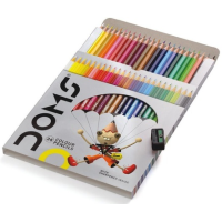 DOMS COLOUR PENCILS 24PCS FULL SIZE