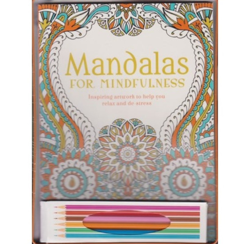 MANDALAS FOR MINDFULNESS TIN SET (IGLOO)