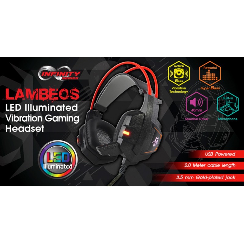 CLIPTEC USB GAMING HEADSET BGH730