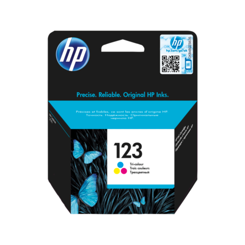 HP TRI COLOR CARTRIDGE NO 123