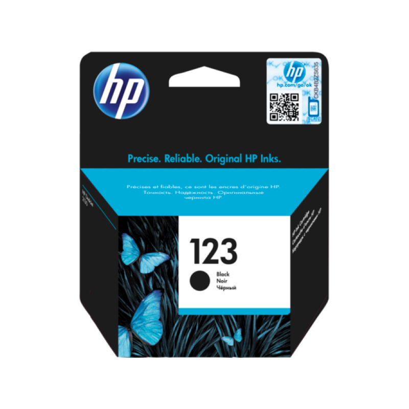 HP CARTRIDGE NO. 123 BLACK