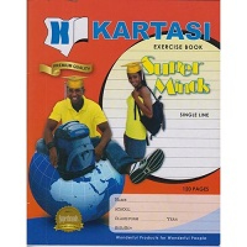 KARTASI A4 SINGLE 120PGS EXERCISE BOOKS 