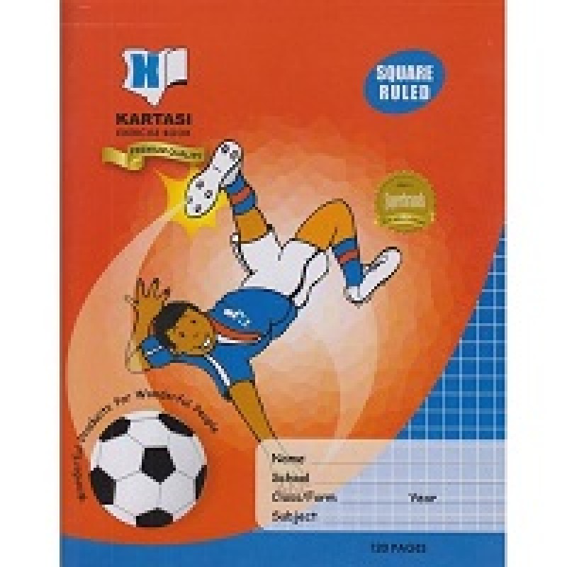 KARTASI A4 SQUARE 120PGS EXERCISE BOOKS 