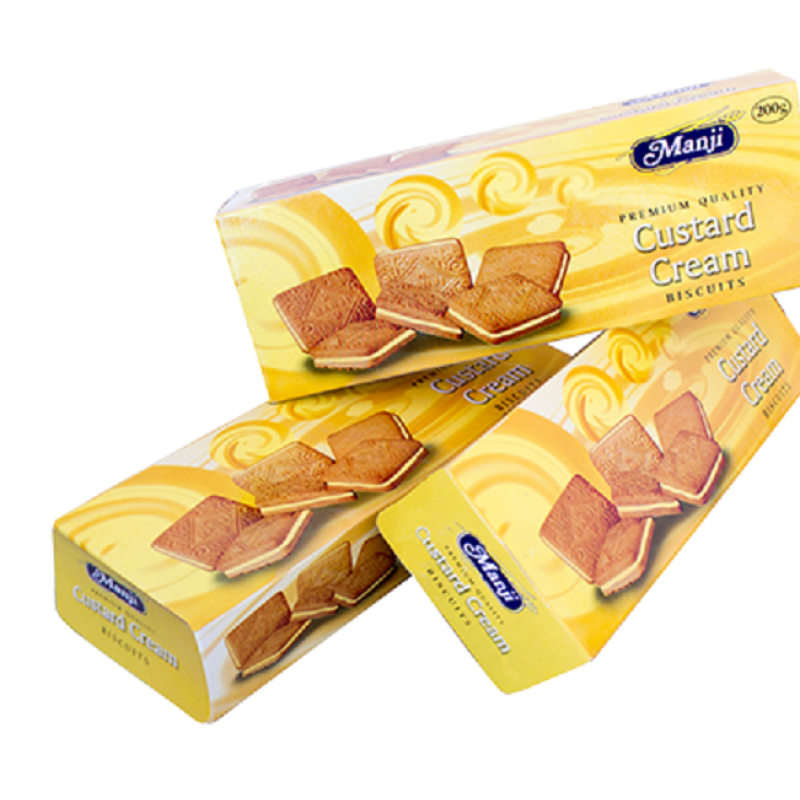 MANJI CUSTARD CREAM BISCUITS 200G