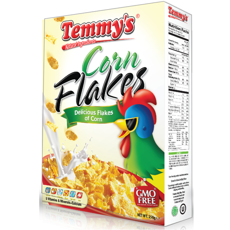 TEMMY'S CORNFLAKES CEREALS 250G