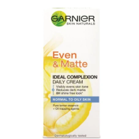 GARNIER EVEN AND MATTE  NORMAL TO OILY SKIN 40 Ml