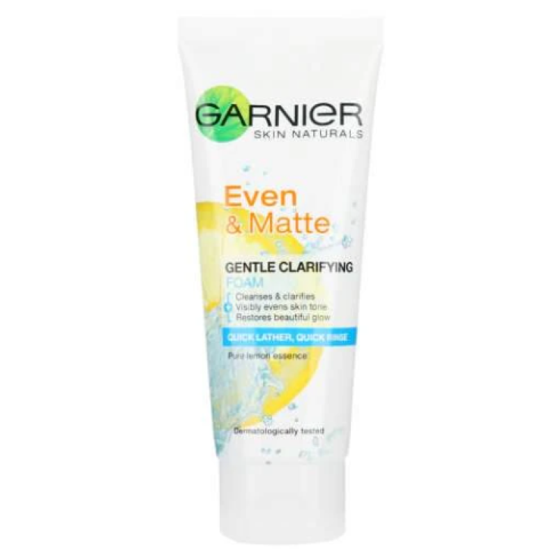 GARNIER EVEN AND MATTE  GENTLE CLARIFYING FOAM  50 Ml