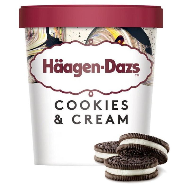 Häagen-Dazs COOKIES & CREAM 500ML