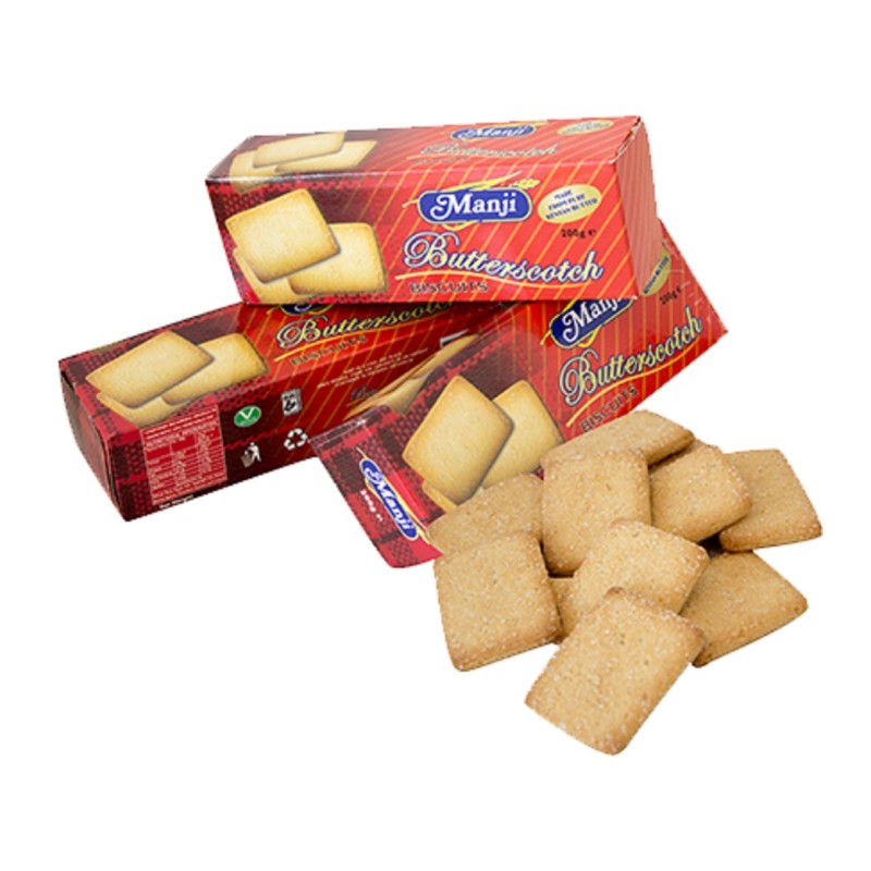 MANJI BUTTERSCOTCH BISCUITS 200G