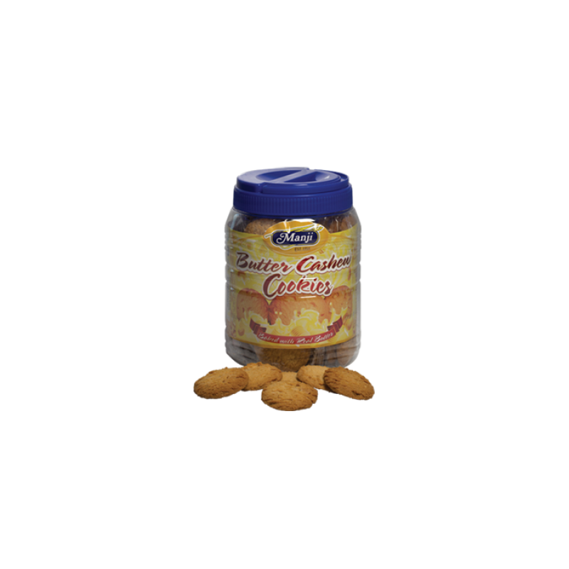 MANJI CASHEW COOKIES JAR 450G