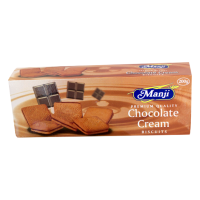 MANJI CHOCOLATE CREAM BISCUITS 200G