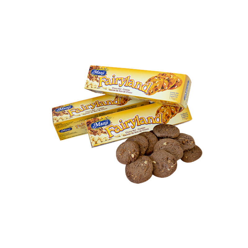 MANJI FAIRYLAND NUTS COOKIES 175G