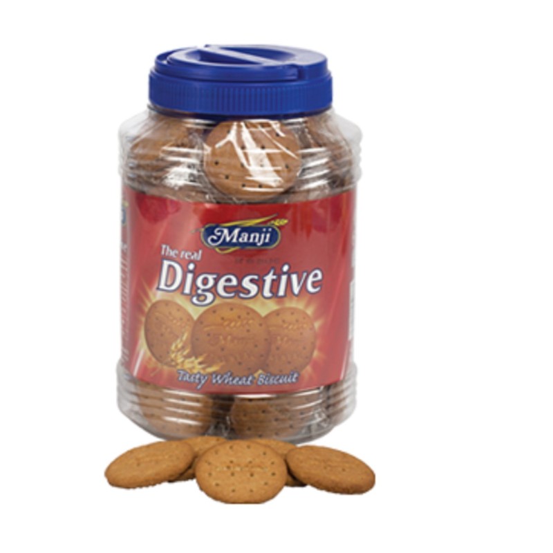 MANJI DIGESTIVE BISCUITS JAR 1KG