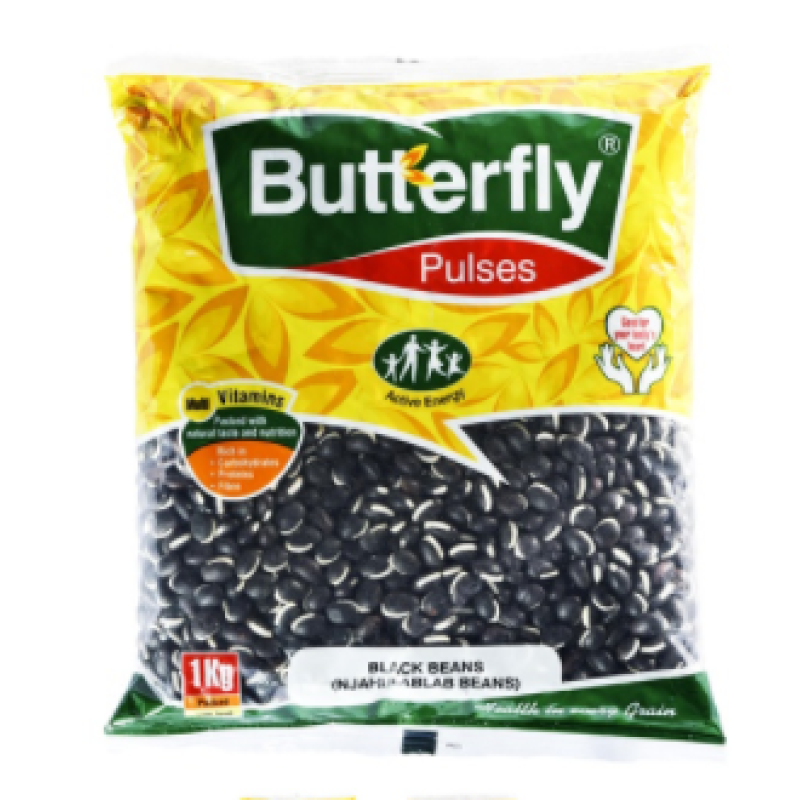 BUTTERFLY PULSESI BLACK BEAN NJAHI  1 KG