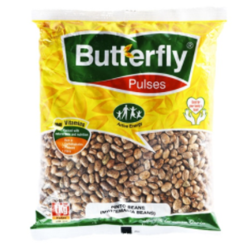 BUTTERFLY PINTO (MWITTEMANIA BEANS) 1KG