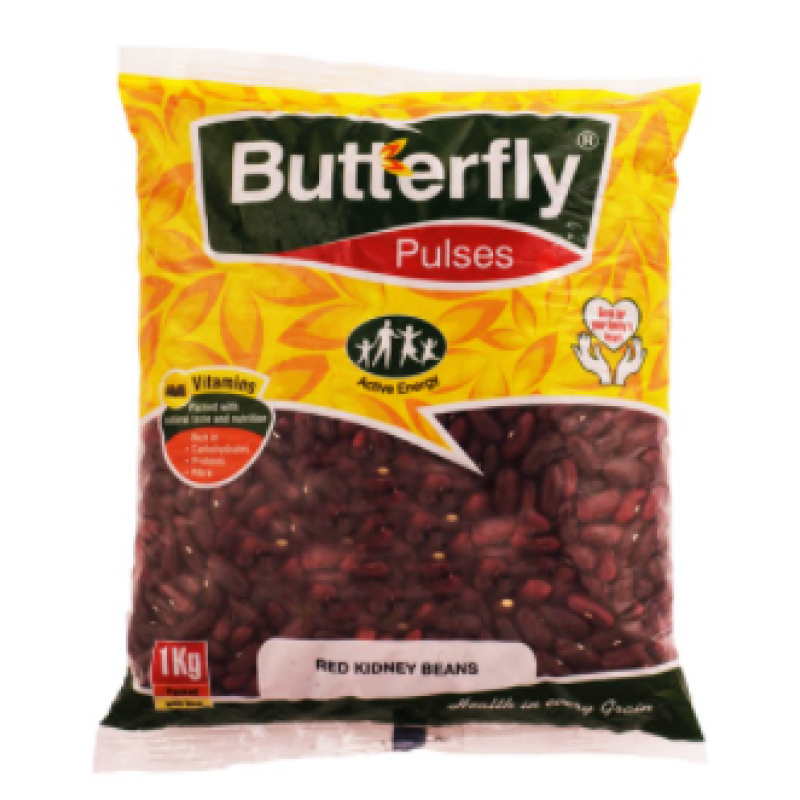 BUTTERFLY 1KG RED KIDNEY BEANS