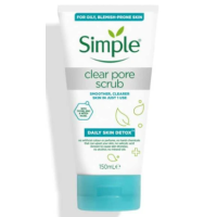 SIMPLE DAILY SKIN DETOX POLISHING FACE SCRUB 150ML