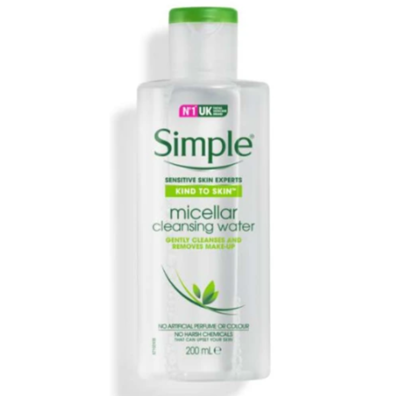 SIMPLE KIND  TO SKIN MICELLAR CLEANSING WATERR 200ML