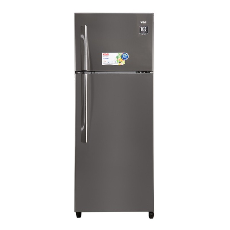 VON VART-27NHS DOUBLE DOOR FRIDGE 216L - SILVER