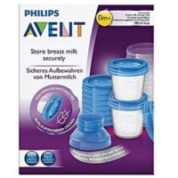 AVENT  BREAST MILK STORAGE 5 CUPS