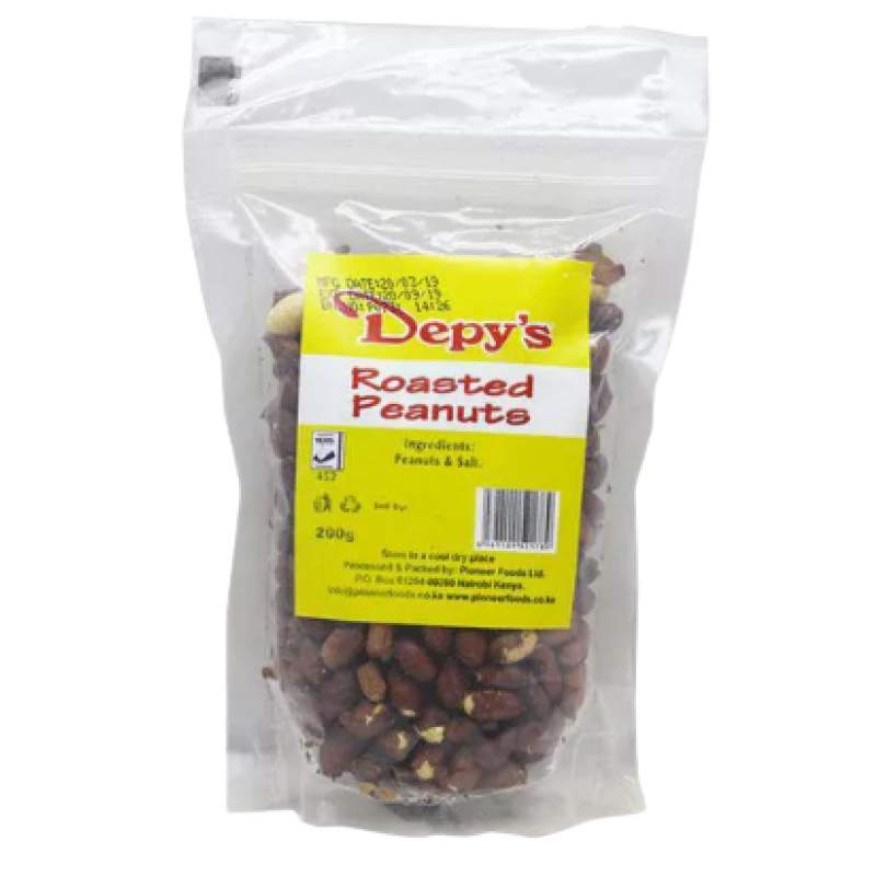 DEPYS ROASTED PEANUTS 200G