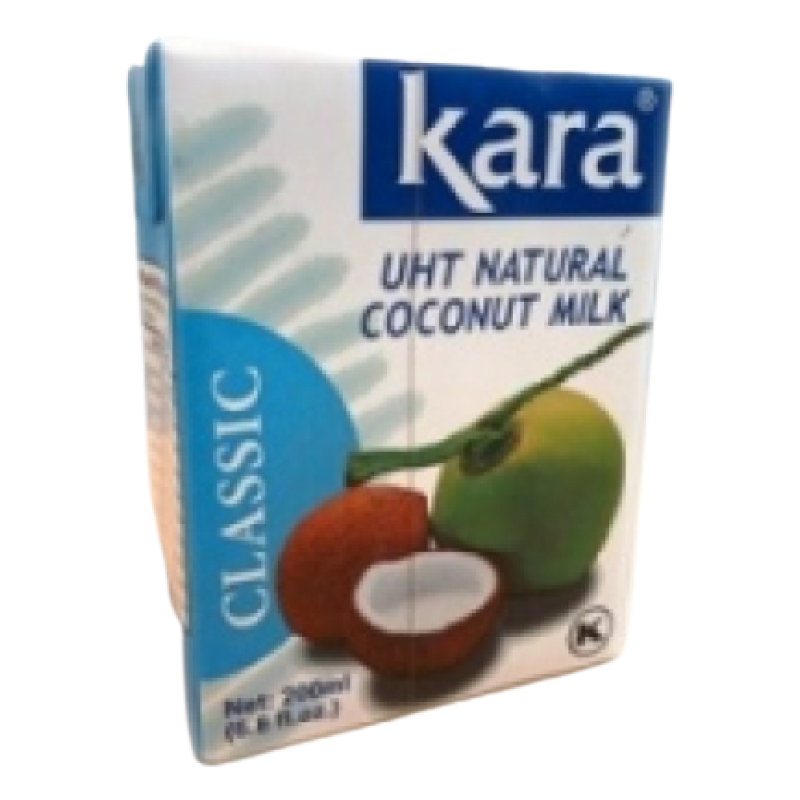 KARA UHT NATURAL COCONUT MILK 200ML