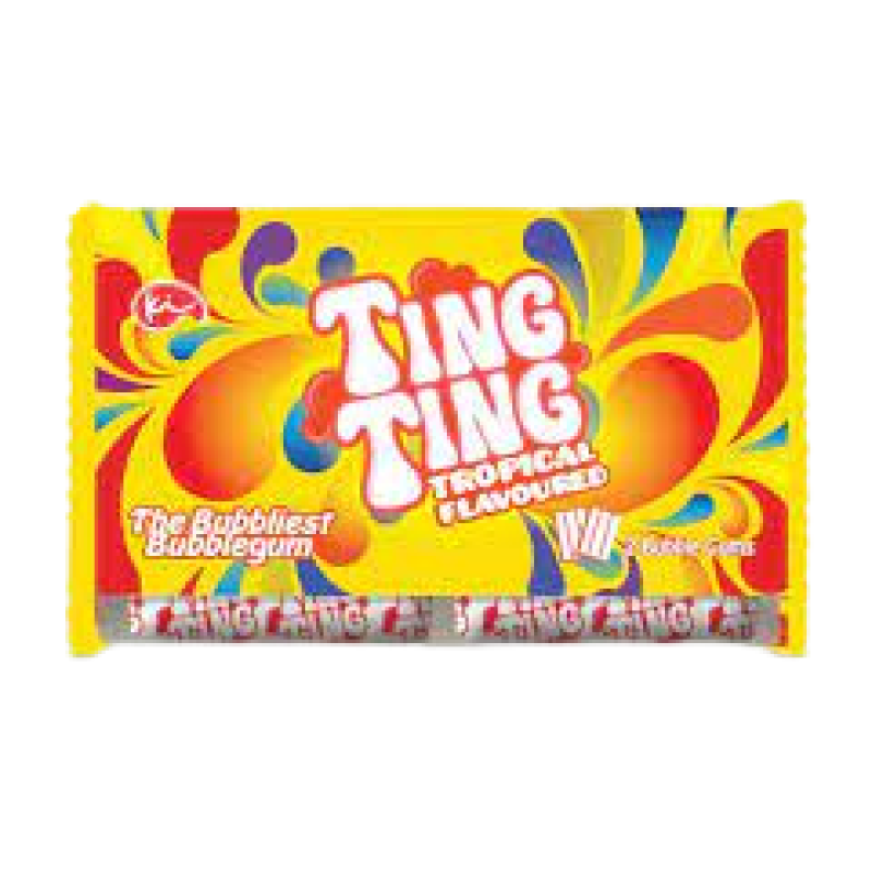 TING TING TROPICAL BUBBLE GUM 