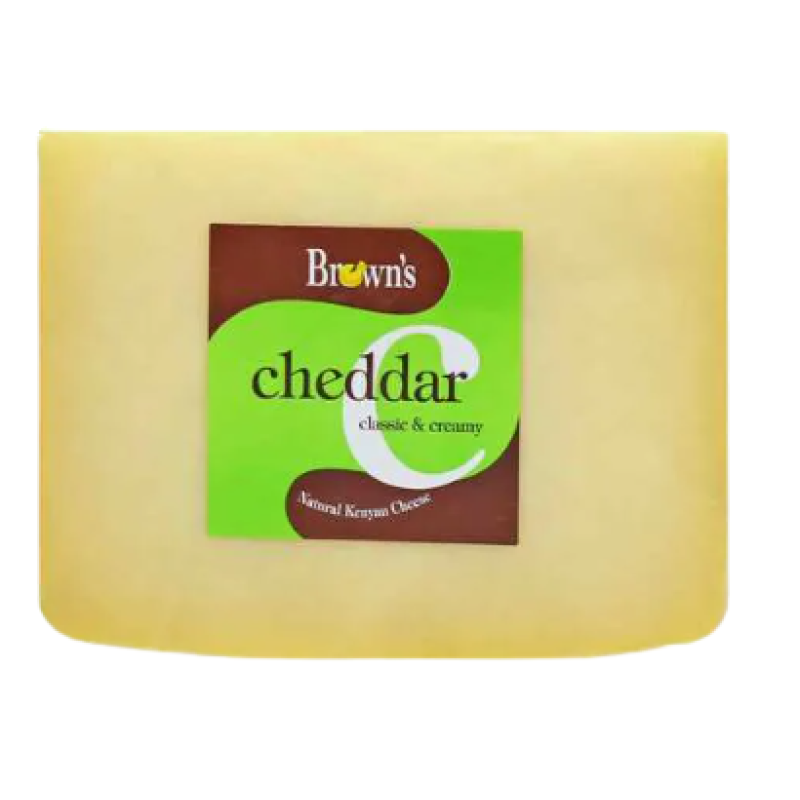 BROWNS CHEDDAR  PORTION CHEESE  225G