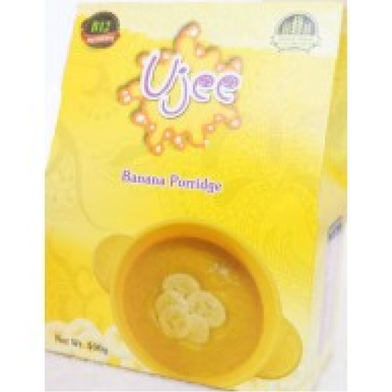 UJEE STRAWBERRY FLAVORED PORRIDGE FLOUR 500 GMS