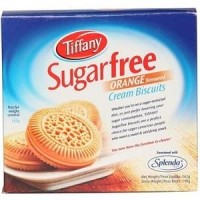 TIFFANY CREAM BISCUITS ORANGE SUGAR FREE 162 GMS