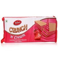 TIFFANY CREAM WAFERS STRAWBERRY 153 GMS