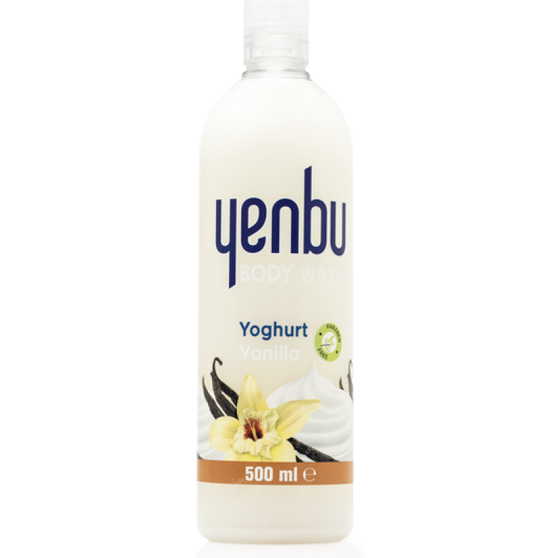 YENBU VANILLA YOGHURT BODY WASH 500Ml 