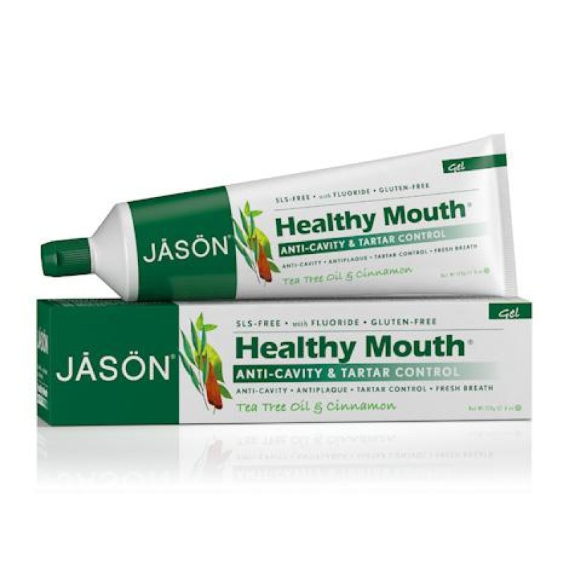 JASON ORGANIC HEALTHY MOUTH COQ10 TOOTH GEL/PASTE (6 OZ) 170G