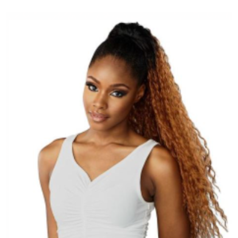 SENSATIONNEL LONG CURLY PONYTAIL