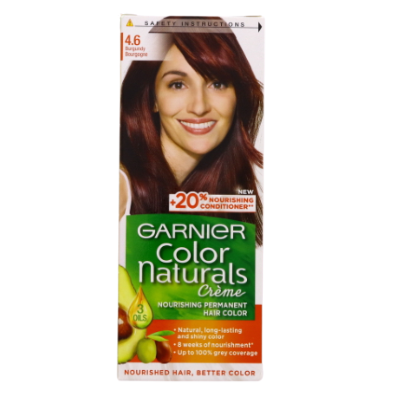 GARNIER HAIR COLOR NATURALS 4.6 BURGUNDRY 4.6