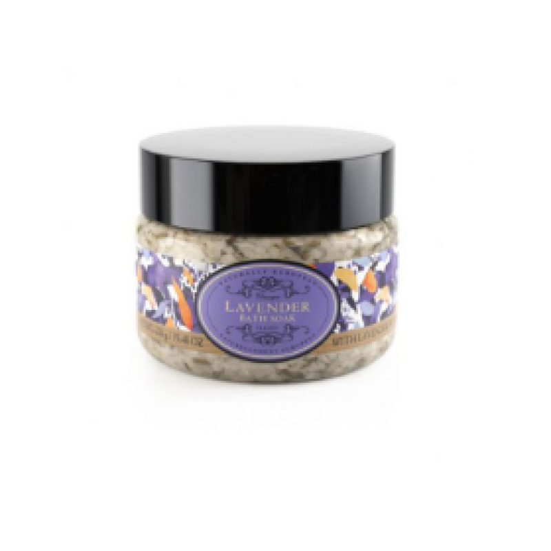 SOMERSET LAVENDER BATH SOAK & LAVENDER PETALS 550G