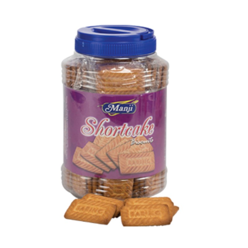 MANJI SHORTCAKE BISCUITS JAR 1KG