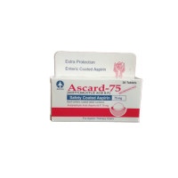 Ascard 75mg Tablets 30's