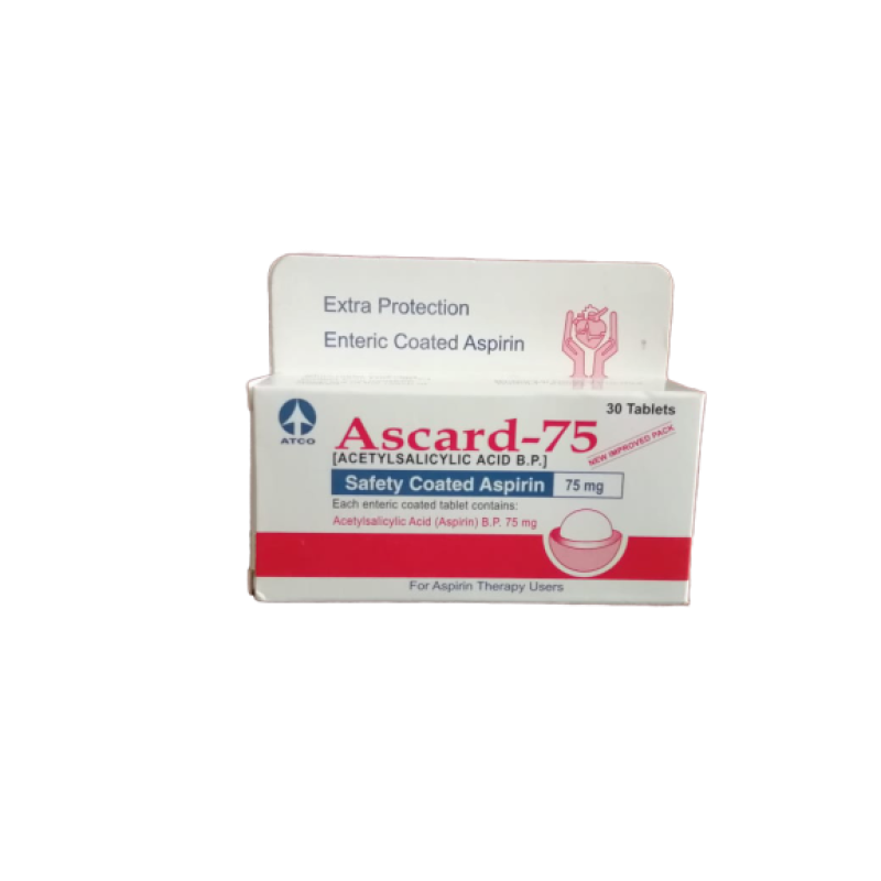 Ascard 75mg Tablets 30's