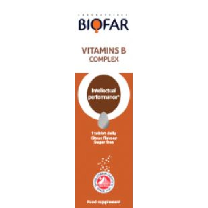 Biofar Vitamins B Complex Food Supplement