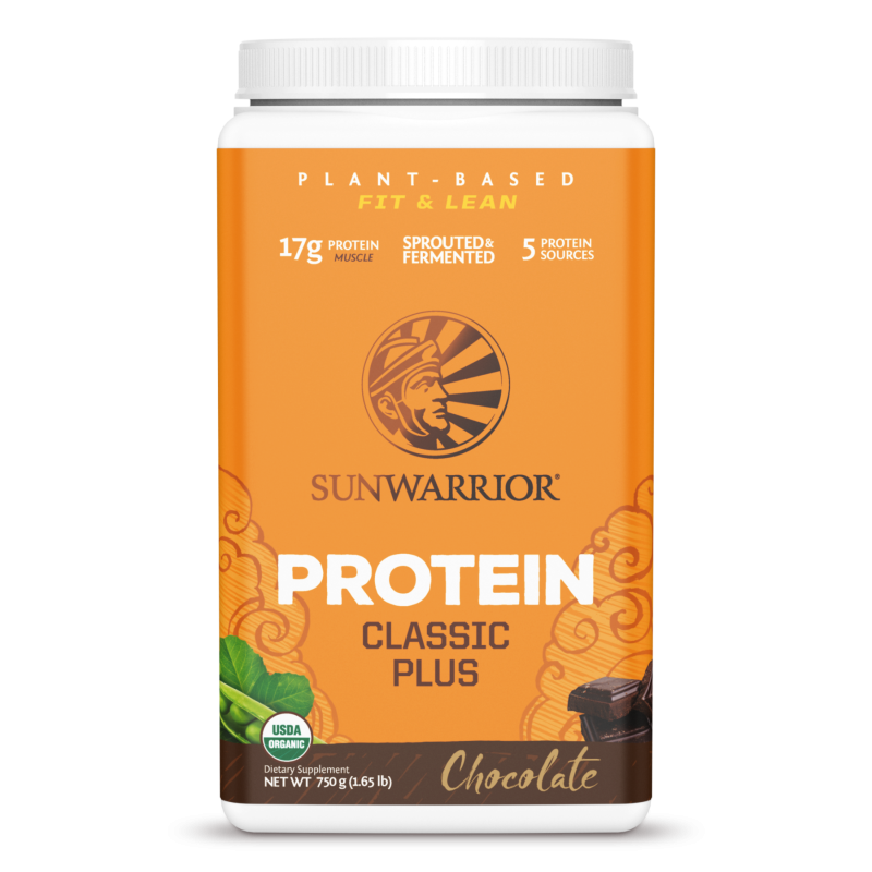 SUNWARRIOR CLASSIC PLUS CHOCOLATE 30 SERVINGS 1.65LBS