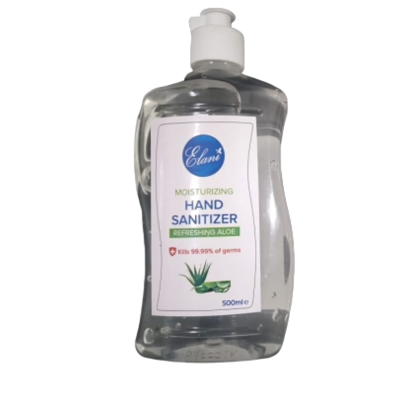 ELANI MOISTURIZING HAND SANITIZER REFRESHING ALOE 500ML