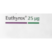 Euthyrox 25mcgs Tabs 30s