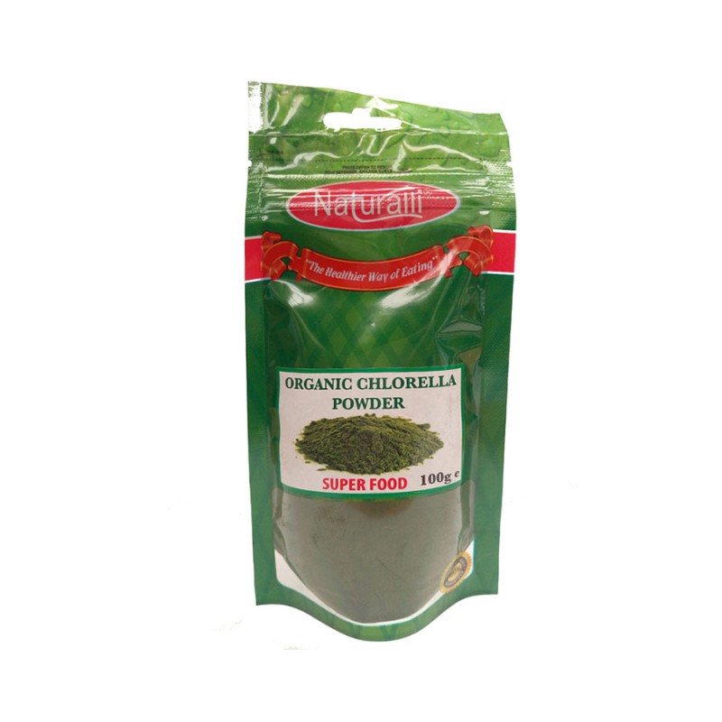 NATURALLI ORGANIC CHLORELLA POWDER 100GM